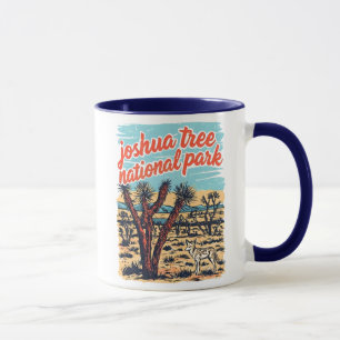 Mug Parc national du paysage désertique de Joshua Tree
