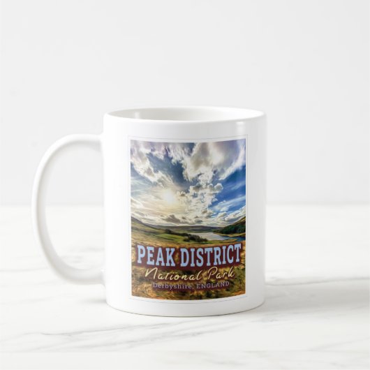 MUG PARC NATIONAL DU QUARTIER DE PEAK - DERBYSHIRE ANG (Gauche)