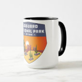 Mug Parc national du Saguaro Souvenir Cactus Arizona (Devant droit)