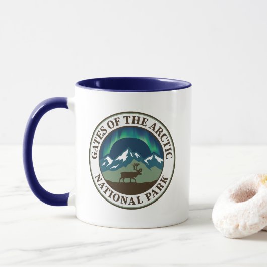 Mug Parc national Gates of the Arctic (Avec donut)