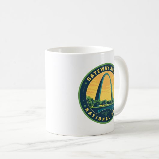 Mug Parc national Gateway Arch (Devant droit)