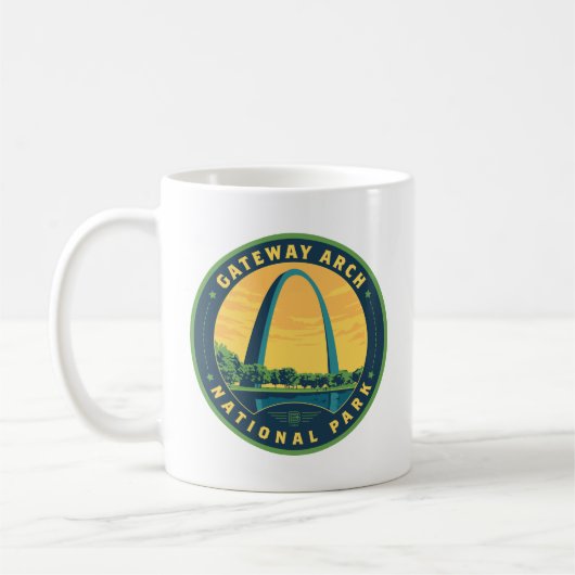 Mug Parc national Gateway Arch (Gauche)