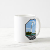Mug Parc national Gateway Arch Missouri (Devant droit)