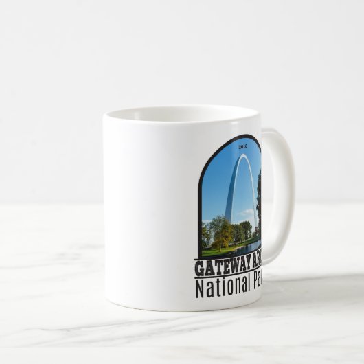 Mug Parc national Gateway Arch Missouri (Devant droit)