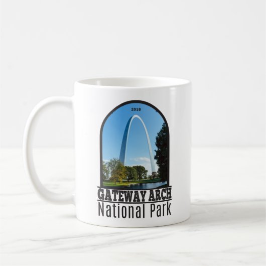 Mug Parc national Gateway Arch Missouri (Gauche)