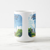 Mug Parc national Gateway Arch Missouri St Louis Retro (Centre)