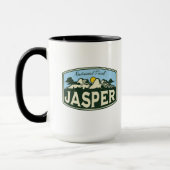 Mug Parc national Jasper Alberta Canada cadeaux (Gauche)