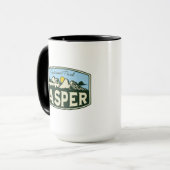 Mug Parc national Jasper Alberta Canada cadeaux (Devant gauche)