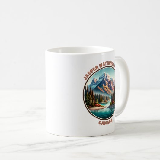 Mug Parc national Jasper Canada (Devant droit)