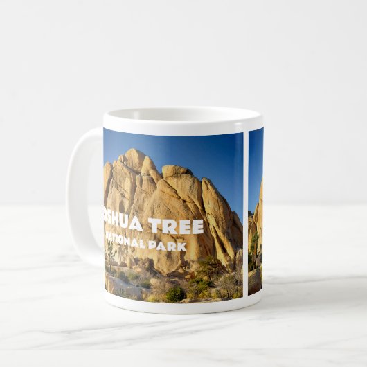 Mug Parc national Joshua Tree, Rocher de la vieille fe (Devant gauche)