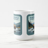 Mug Parc national Katmai Alaska Bear Brooks (Centre)