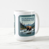 Mug Parc national Katmai Alaska Bear Brooks (Devant droit)