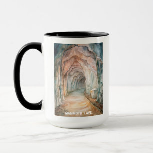 Mug Parc national Mammoth Cave Aquarelle