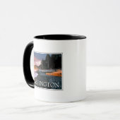 Mug Parc national olympique | État de Washington (Devant gauche)