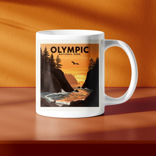 Mug Parc national olympique vintage