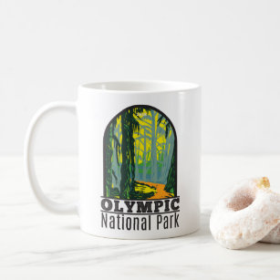 Mug Parc national olympique Washington Hoh Rainforest