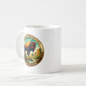 Mug Parc national Theodore Roosevelt Dakota du Nord (Devant gauche)