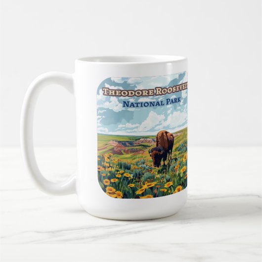 Mug Parc national Theodore Roosevelt Dakota du Nord (Gauche)