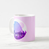 Mug Parc national Yosemite Demi-Dôme Violet Lilac (Devant gauche)