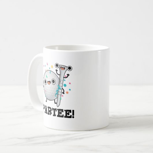Mug Parc-Tee Funny Golf Pun (Devant gauche)