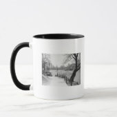 Mug Parc urbain avec le lac tranquille (Gauche)