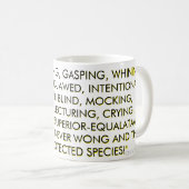 MUG "PARCE QUE !" (Devant droit)