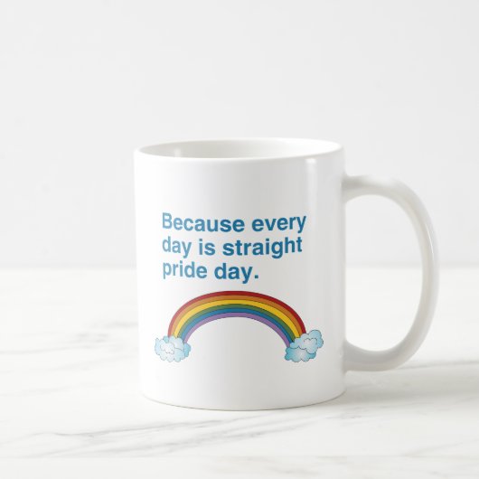Mug Parce que chaque jour est la journée de la fierté (Droite)
