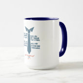 Mug Parce que j'ai un gilet propre (Devant droit)