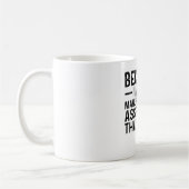 Mug Parce que je suis l'assembleur de fabrication qui  (Gauche)