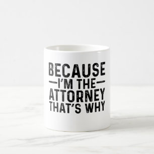 Mug Parce que je suis le procureur C'est pourquoi