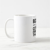 Mug Parce que je suis le programmeur informatique C'es (Gauche)