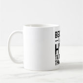 Mug Parce que je suis le technicien HVAC C'est pourquo (Gauche)