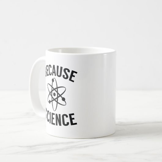 Mug Parce que la science (Devant gauche)