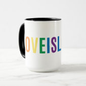 Mug Parce que l'amour est l'amour (Devant gauche)