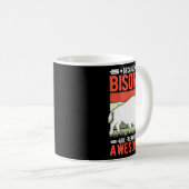 Mug Parce Que Les Bisons Font Chaud Buffle Magnifique (Devant droit)