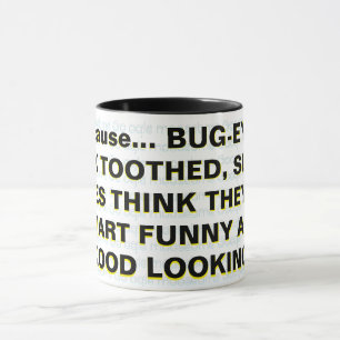 Mug Parce que... OEIL DE BOGUE, BOUCLE DORÉE, COUVERT