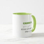 MUG PARCE QUE SUPERHERO N’EST PAS UN TITRE DE TRAVAIL (Devant droit)