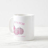 Mug Parcelle de ferme personnelle rose (Devant gauche)