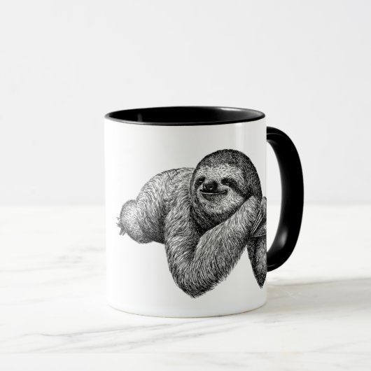 Mug Parcelle sur l'arbre (Devant droit)