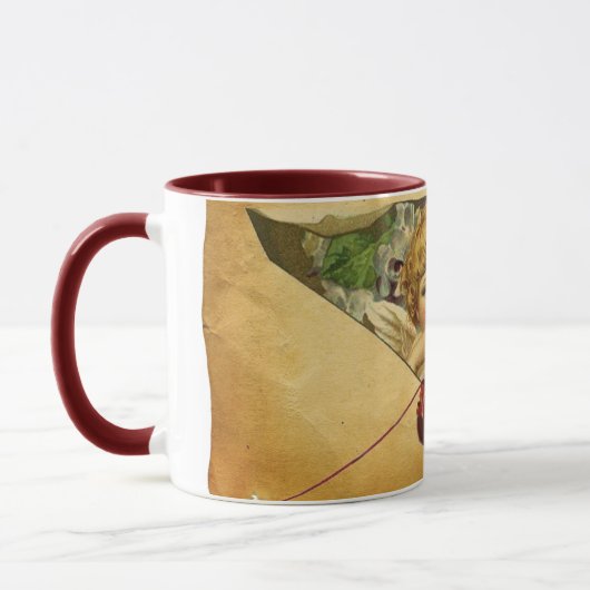 MUG PARCHEMENT DE SEL DE CIRE DE COEUR D'ANGE (Gauche)