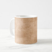 Mug Parchemin de papier vieilli texture (Devant gauche)