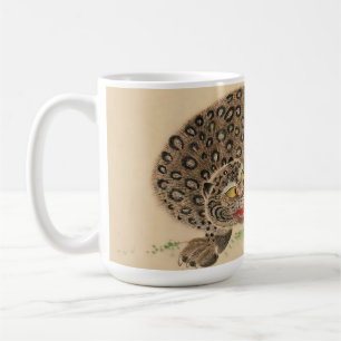 Mug Parchemin vintage léopard tacheté japonais