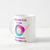 Mug Parcourez les étoiles, illuminez vos rêves (Devant gauche)