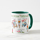 Mug Parcours de golf Amusement Studios à faire (Devant droit)
