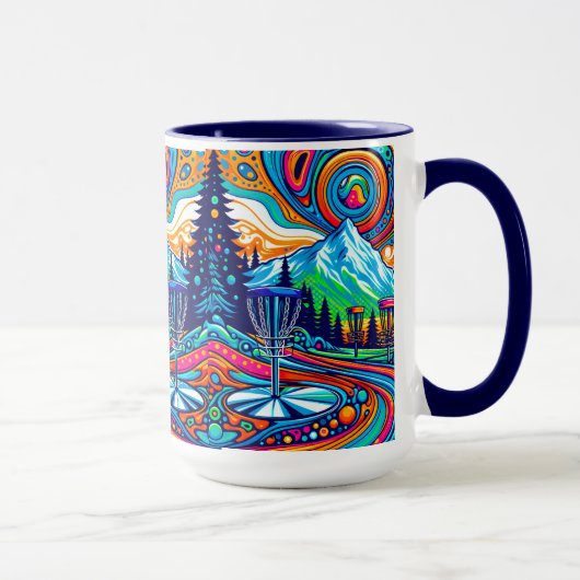 Mug Parcours de golf Psychedelic Disk (Droite)