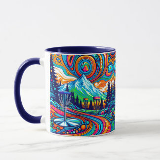 Mug Parcours de golf Psychedelic Disk