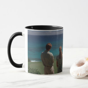 Mug Parcours de Golf Serein Vue sur l'Océan Vacances T