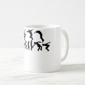 Mug Parcours de Parkour Coureur Grimpeur Obstacle (Devant droit)