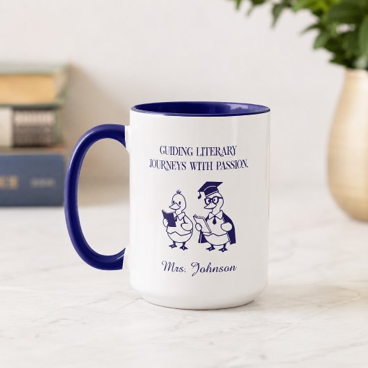 Mug Parcours Littéraires Guidés Avec Conception Passio
