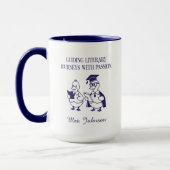 Mug Parcours Littéraires Guidés Avec Conception Passio (Gauche)
